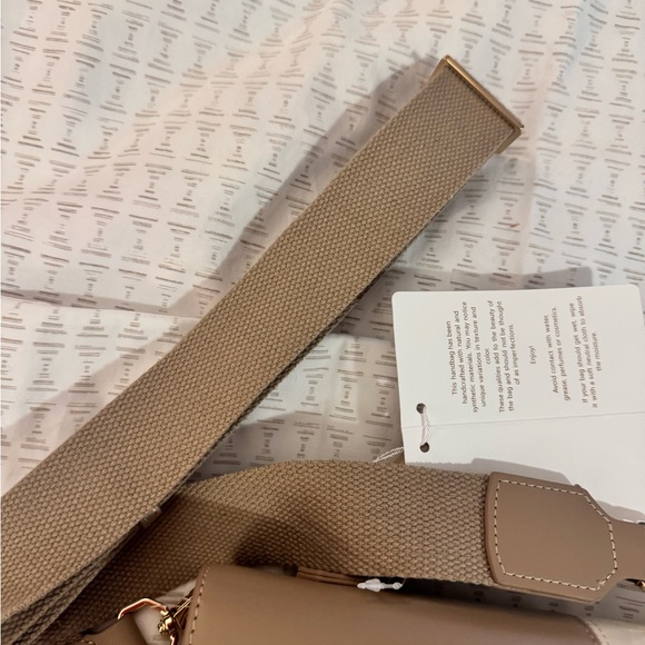 Trina Turk Leather Top Handle Satchel Handbag With Crossbody Strap NWT - Picture 11 of 11